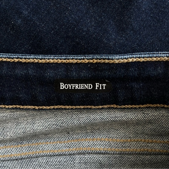 Judy Blue Womens Boyfriend Fit Jeans Size 31 Distressed Bleach Splatter Stretch - Picture 9 of 11